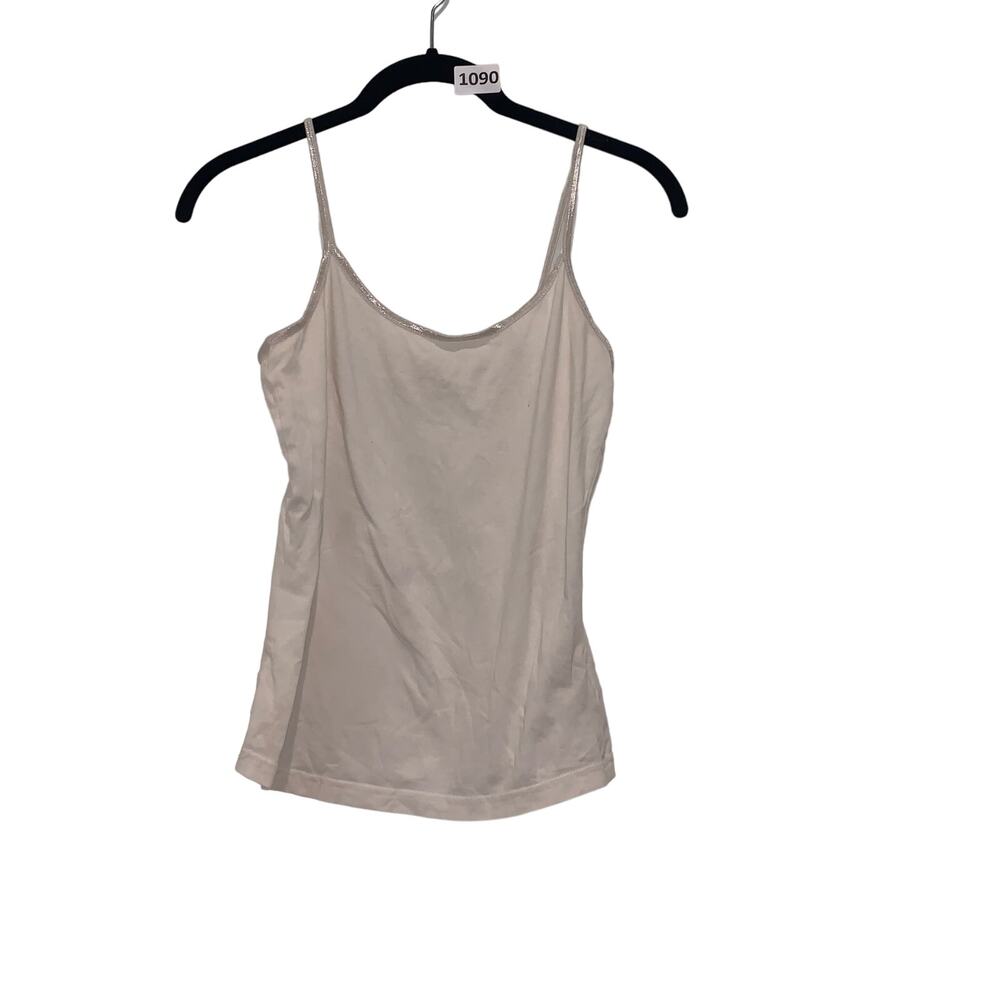 NWOT COOL, Women's, Top, Spaghetti Strap, Built In Bra Shelf Tank, M, White